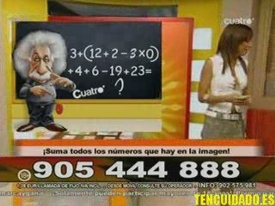 Marca y gana - Concursante acierta y le dicen que no 18-7-09