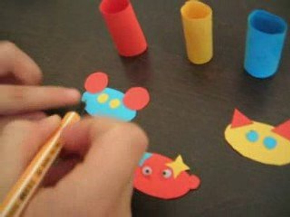 Fingerpuppe selber basteln - Puppen für Kinder