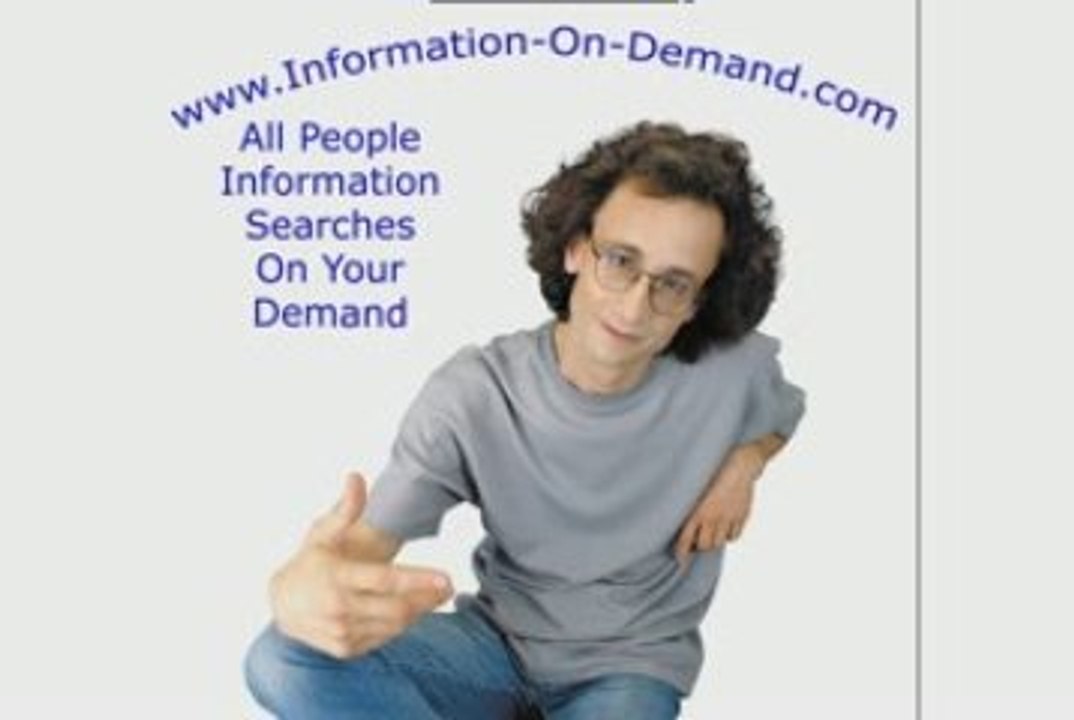 People information search on your demand