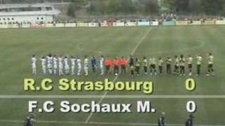 Match RC Strasbourg FC Sochaux au Stadium  Colmar