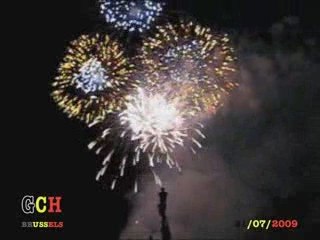 Feu d'Artifice @ Bruxelles du 21 Juillet 2009