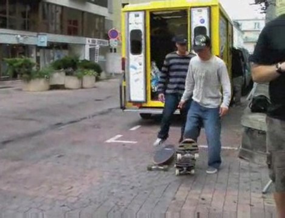 Démonstration de skate à Tarbes