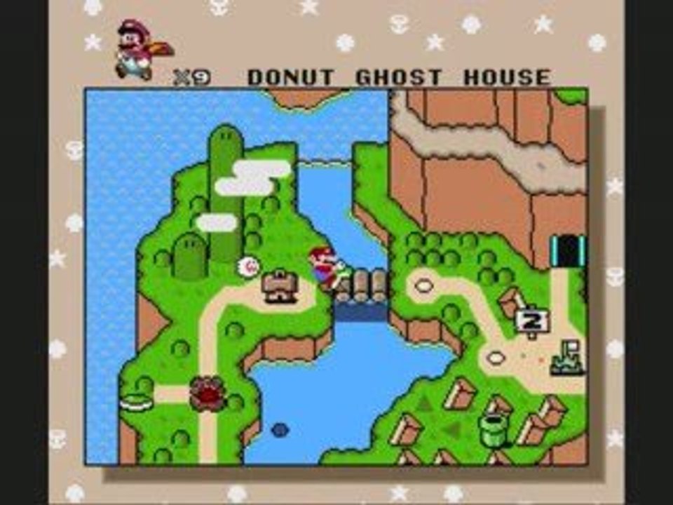 Super Mario World Walkthrough: World 2 - Donut Plains