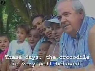 The guy who danced with Alligator / Timsahla Dans Eden Adam