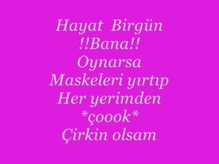 Söz vermiştin bana