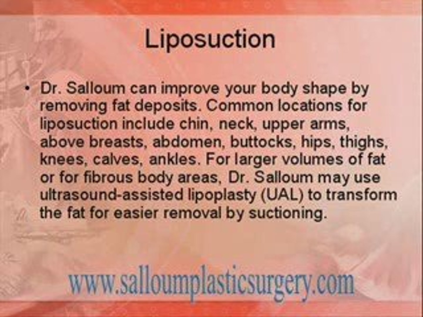 Different Types Of Plastic Surgery
