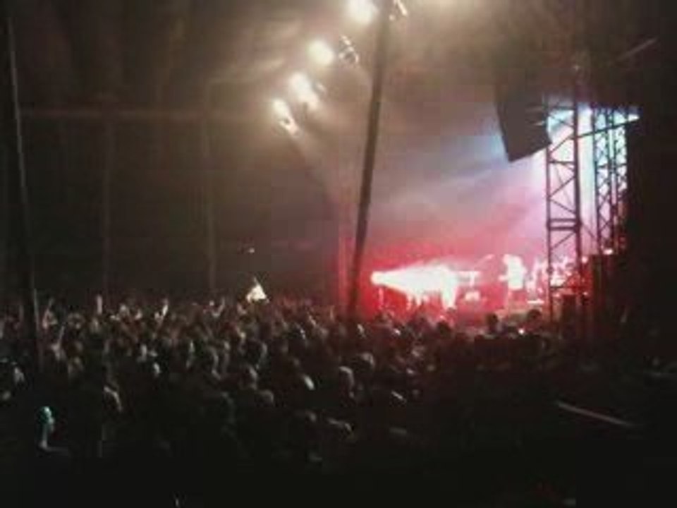 Peps slam dans le public au rencontres de Brel 2009