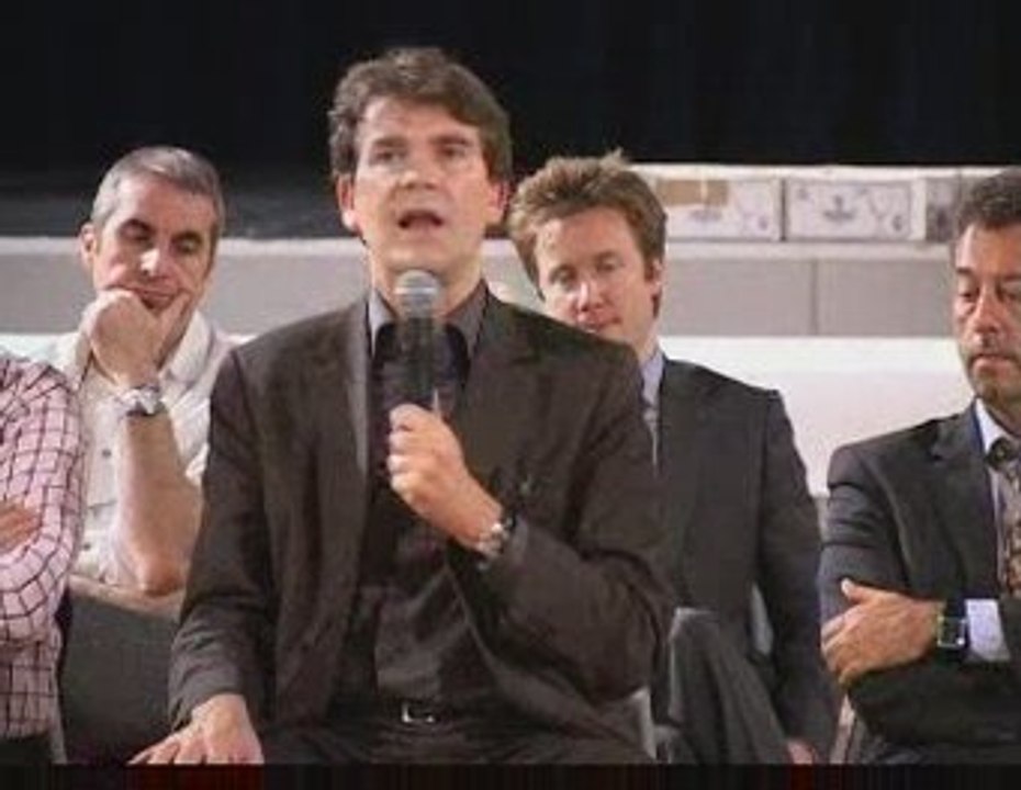 Réunion publique Arnaud MONTEBOURG Digoin