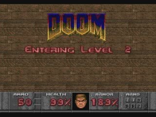 Vidéo test DOOM Sega Megadrive 32x