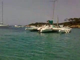 beauté des palges et navigation de rêve trimaran