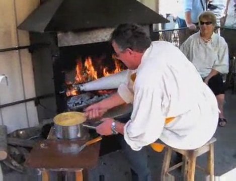 Fête du gâteau à la broche à Arreau