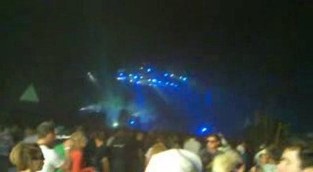 Monegros 2009 Dubfire dans le grand chapiteau