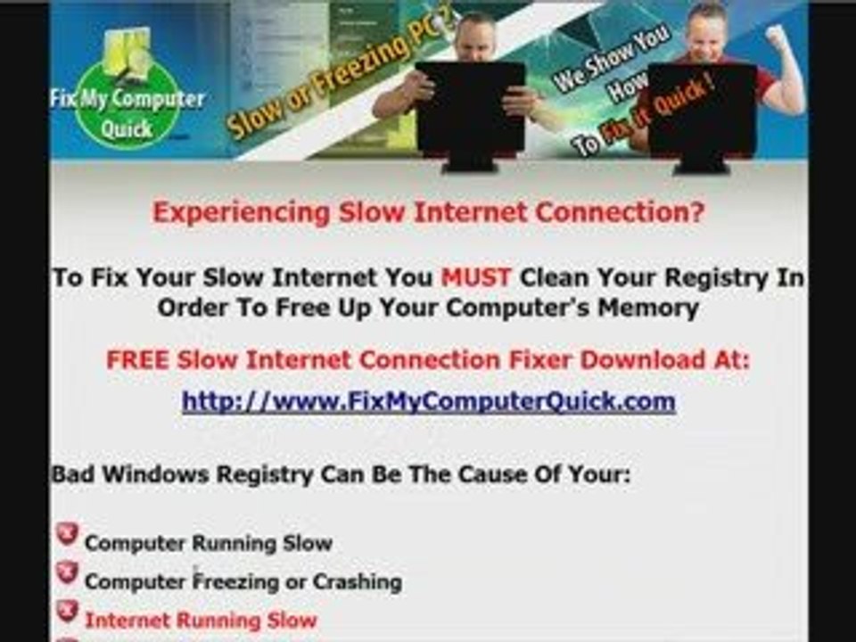 Slow Internet Connection - Make It Run/Load Faster Free Now!