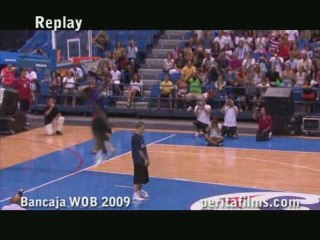 Mate Nate Robinson en Show Carrefour - Bancaja WOB Campus