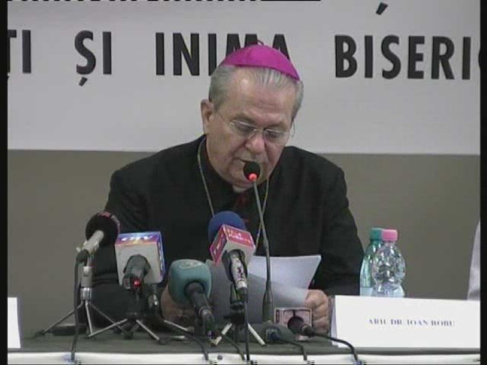 Conferință de presă, 21 iulie 2009 - Poziție ÎPS Ioan Robu