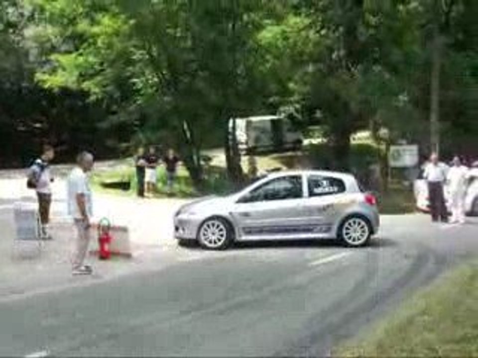 Essais Rallye Montagne Noire 2009