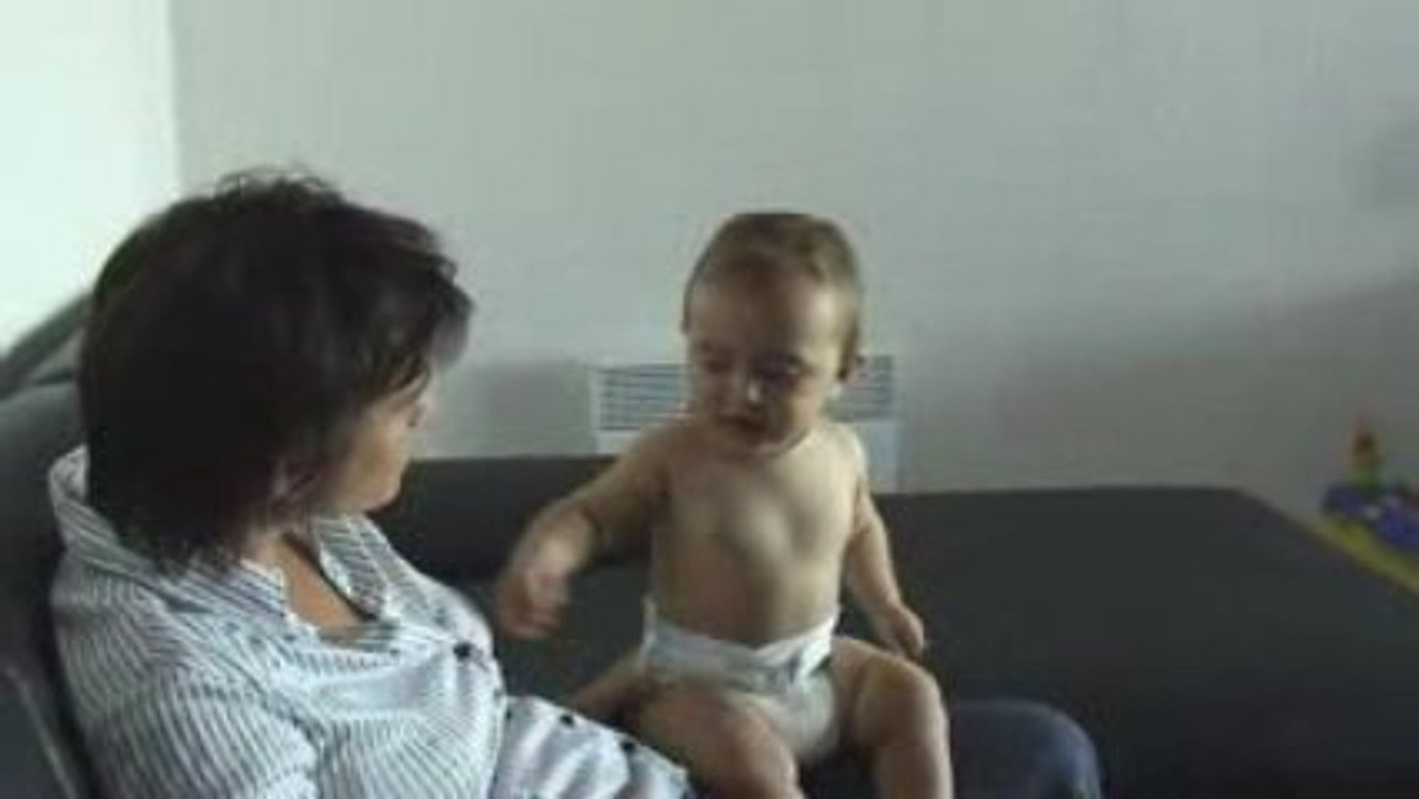 Gabin et maman Vanessa