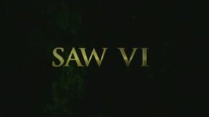 Saw 6 - Teaser extrait [VO]