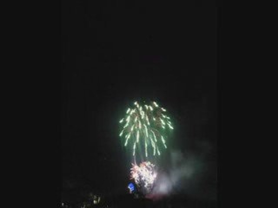 souvenir du feu d'artifice a la roche