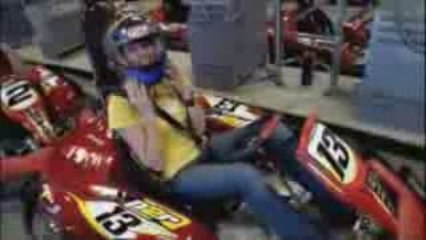 Electric gokarts at Pole Position Raceway in Las Vegas