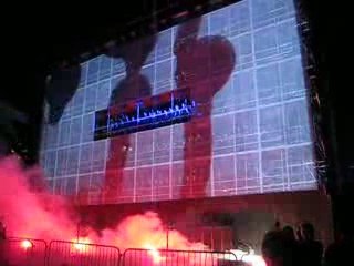 Scala Mur du Son 2009 - début du show