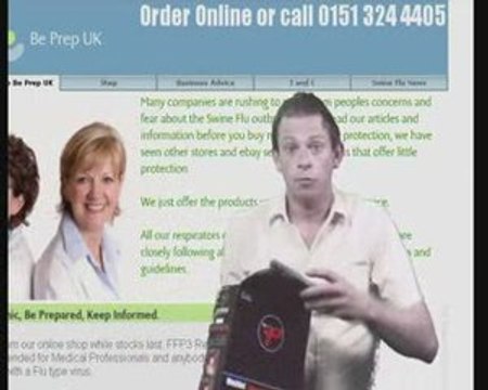 Swine Flu Masks Respirator guide from UK supplier
