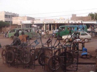 Bamako : scène de rue