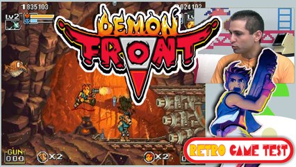 Demon Front "Arcade"  Retro Game Test