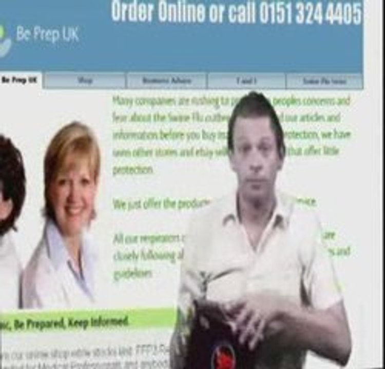 Swine Flu Masks UK Respirators Help and Advice. Beprep.co.uk