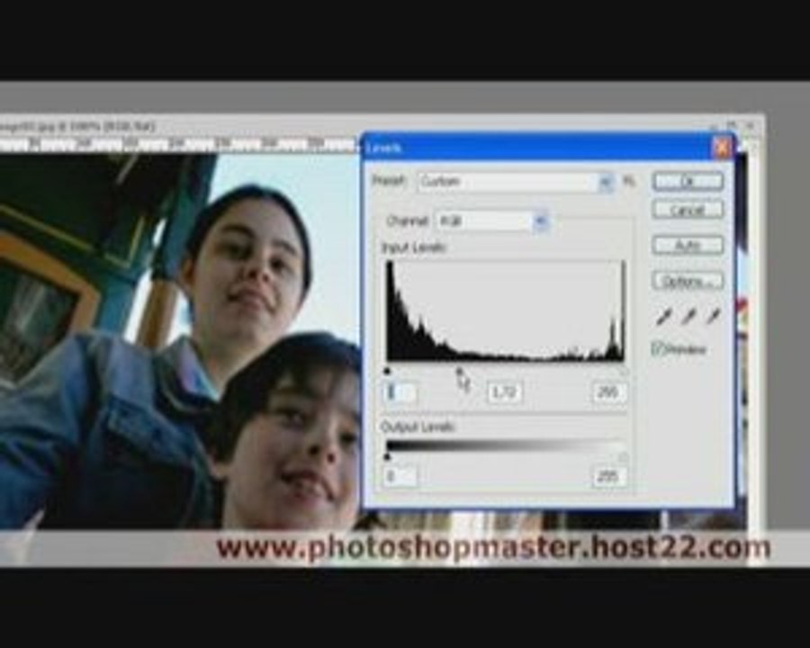 tutorial photoshop - remove darkness