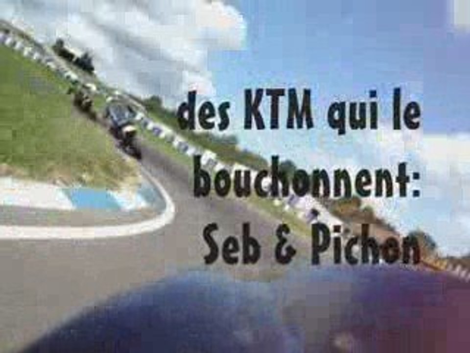 Supermotard - Circuit Vesoul en XT 600 '88 - 23.05.2009