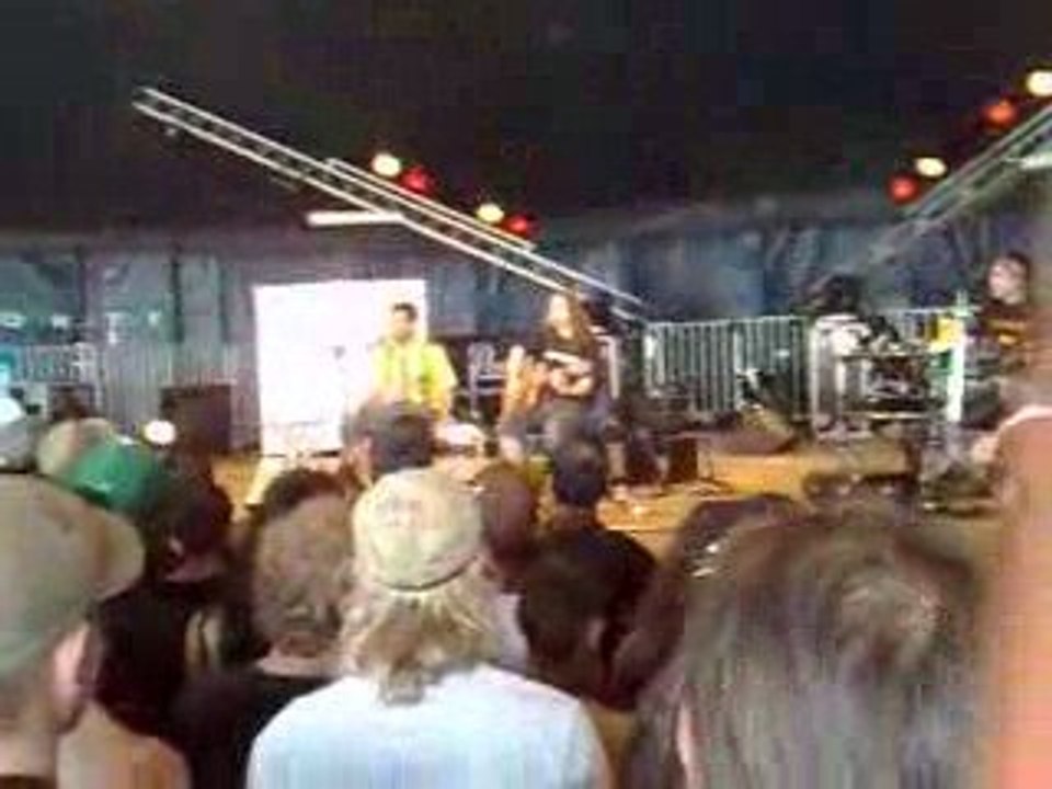 Andréas et Nicolas toutes les filles... Hellfest 2009