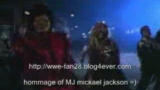 hommage a MJ thriller mickael jackson