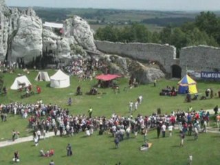 Szwedzi na zamku w Ogrodzieńcu