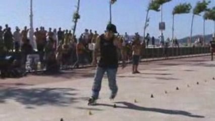 Exhibición de slalom en Vigo - 19 julio 2009