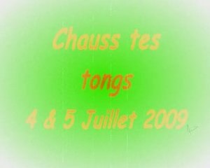 chauss tes tongs 2009