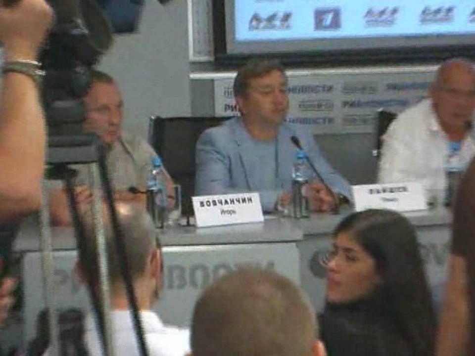 Fedor press conference. 23.07.2009