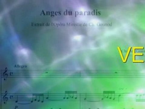 karaoké Mireille Anges du Paradis Opéra Gounod Karaoké