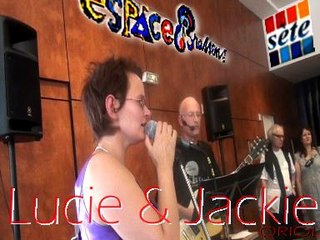 Lucie & jackie Oriol à Sète. Espace Brassens, régine monpays