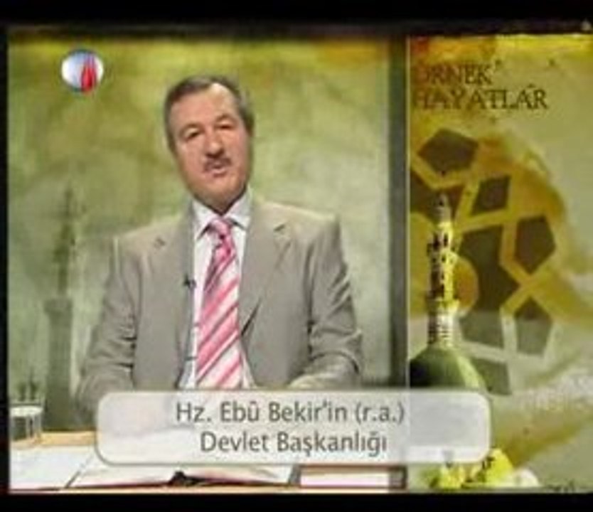 Hz.Ebu Bekir Tevazuu Devlet başkanlığı