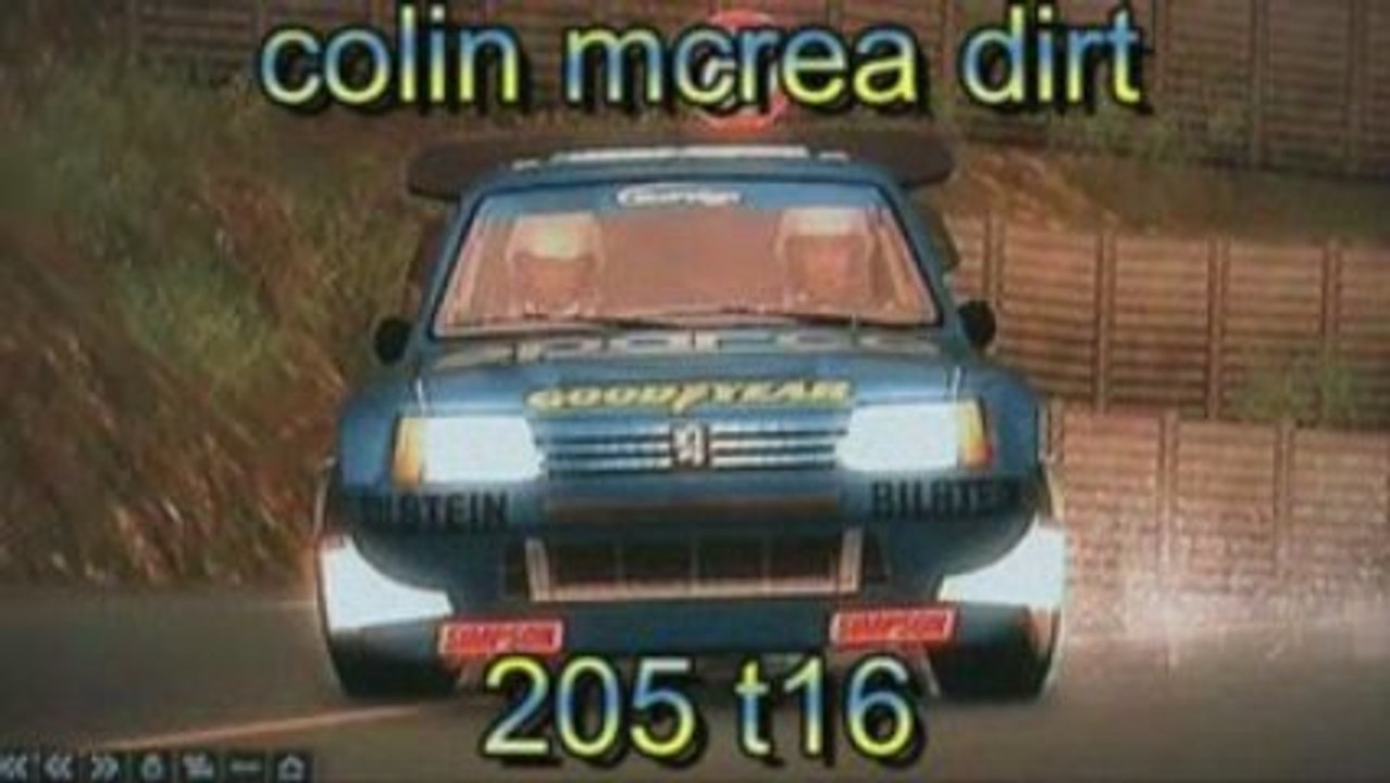 colin mcrea dirt 205 t16