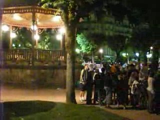 La Bourboule: Nocturne au square Joffre
