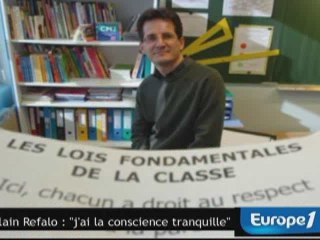 Le professeur désobéissant a la "conscience tranquille"