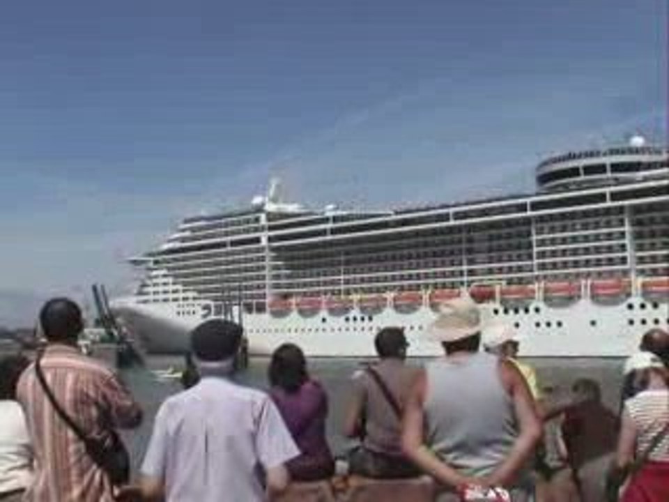 MSC SPLENDIDA départ