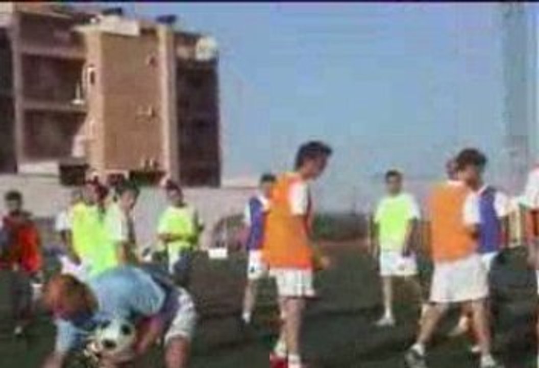 PRIMER ENTRENAMIENTO del caravaca c.f. 2010