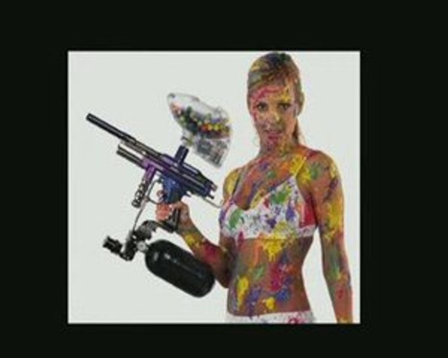 Paintball attack