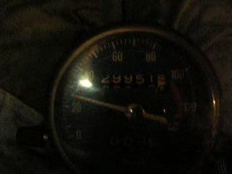 Compte tour Honda 125 XL