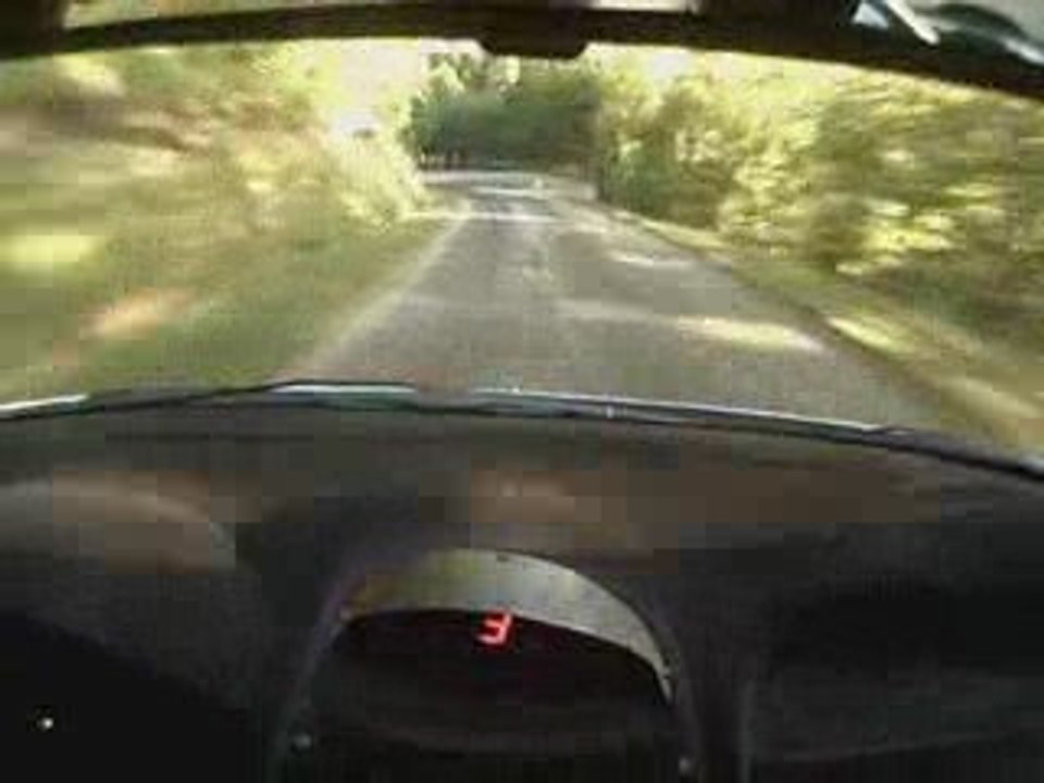 ES 4 rallye de la Drome 2009