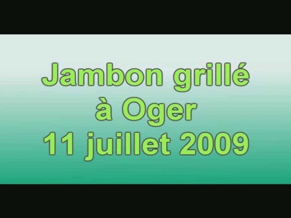 Grand banquet de juillet à Oger