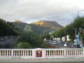La Bourboule: Vue sur la chaine du Sancy